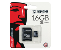 Kingston 16GB microSDHC Class10 +adapter SDHC - 53777 - zdjęcie 3